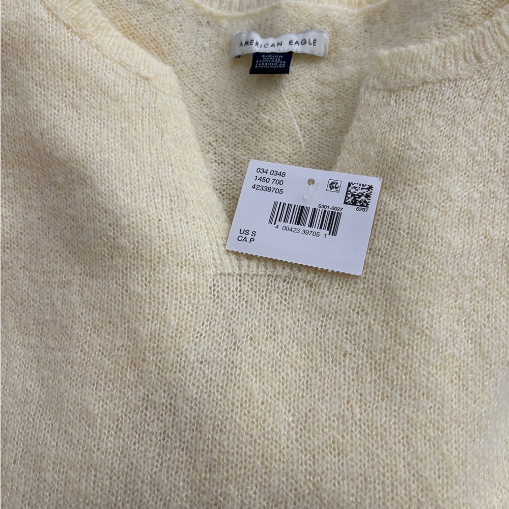 American Eagle Cream Sweater